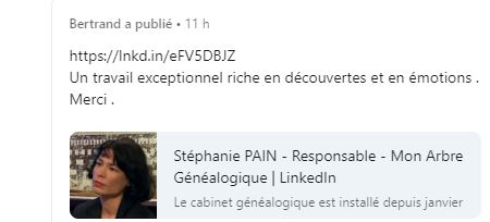 stephanie Pain -genealogiste professionnelle